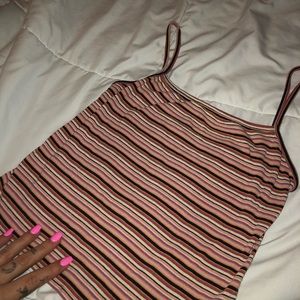 Brandy Melville multi color thin tank